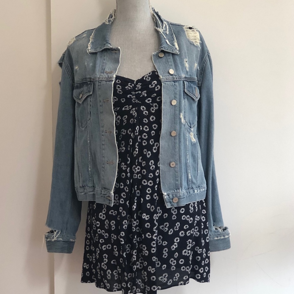 Acne Studios Distressed Jean Jacket